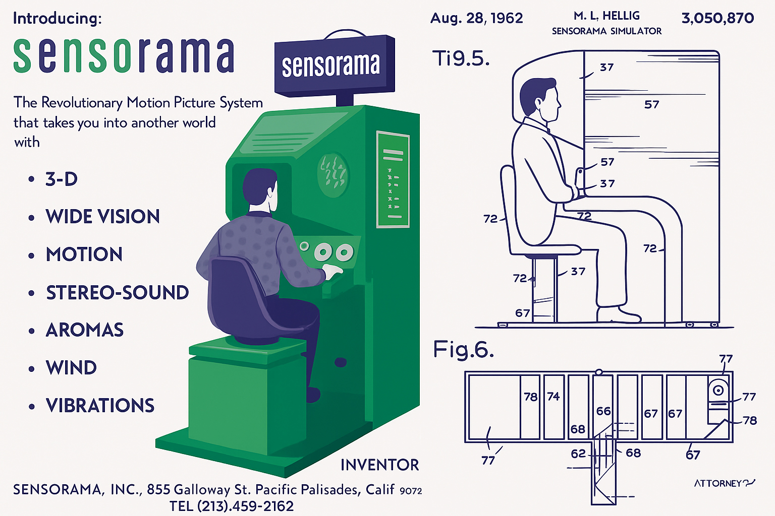 Sensorama: The 1968 VR Machine That Changed Immersive Media